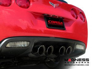 Chevrolet Corvette Exhaust System - Corsa Performance - Z06 7.0L - Axle Back